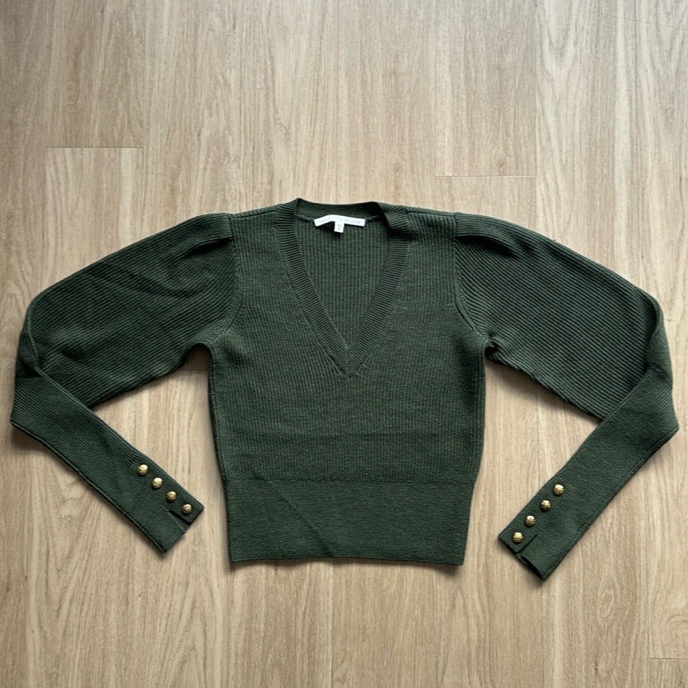 VERONICA BEARD V- NECK SWEATER